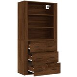  Visoka omara rjavi hrast inženirski les, (20653959) | Shoptok.si