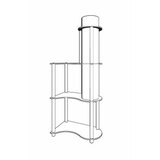 Opviq Podna lampa KS-11122, 17x120 cm, IP20, Crno-braon | Eponuda.ba