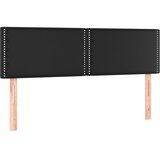  box spring s madracem LED crni 140x200cm od umjetne kože | shoptok.hr