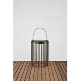 Markslöjd Crna LED lanterna sa solarnim panel/s USB za eksterijer (visina 54 cm) Cavia – | shoptok.hr