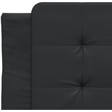  Okvir kreveta bez madraca Zadar crni 90x190 cm od umjetne kože | shoptok.hr