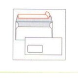  Kuverta A23, 11 x 23 cm, prozor lijevo, 25/1 | shoptok.hr