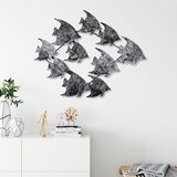 Wallity zidna dekoracija melek v2 3, 83 x 58 x 4 cm, šarena | ePonuda.com