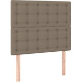  Okvir za krevet bez madraca smeđesivi 100 x 200 cm od tkanine | shoptok.hr