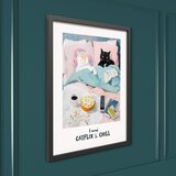 Styler Tiskana slika z okvirjem 30x40 cm Catflix – | Shoptok.si