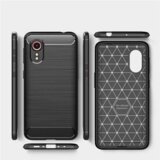 Silikonski ovitek za samsung galaxy xcover 5 G525 - mat carbon črn | Shoptok.si