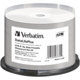 Verbatim 1x50 DVD-R 4,7GB 16x Wide glossy waterproof print Cijene
