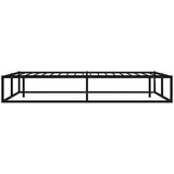  Okvir za krevet crni metalni 120 x 200 cm | shoptok.hr