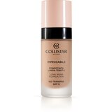 Collistar Impeccabile Long Wear Foundation dolgoobstojen tekoči puder SPF 15 4R Rosy Sand 30 ml | Shoptok.si