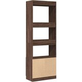 vidaXL Visoka komoda boja smeđeg hrasta 63x33x180 cm konstruirano drvo Cijene