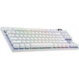 Unknown LOGITECH G PRO X TKL LIGHTSPEED Mechanical Gaming Keyboard - WHITE - US INT'L - TACTILE | ePonuda.com
