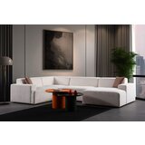Atelier Del Sofa ugaona garnitura melva, 220x340x145 cm, bela | Eponuda.com