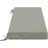  Jastučić za klupu SOEST 100% poliester Siva 120 x 40 x 8 cm | shoptok.hr