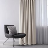 Restilo Bež zatamnjujuća zavjesa 140x270 cm Eyelets – | shoptok.hr