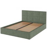 MESONICA Zeleni tapecirani bračni krevet s prostorom za odlaganje s podnicom 180x200 cm Bufo – | shoptok.hr
