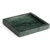 Marmorni dekorativni pladenj 18x18 cm Serela –