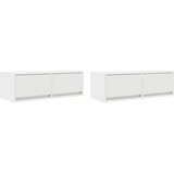 TV ormarići 2 kom bijeli 80x31x25,5 cm konstruirano drvo | shoptok.hr