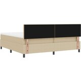  zavisna vzmetnica z vzmetnico svetlo zelena siva 200x200 cm žametna tkanina, (22083269) | Shoptok.si
