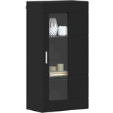 vidaXL Kabinetski zidni Zidne Crna 55 x 29 x 100 cm Konstruirano drvo | shoptok.hr