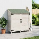  Vrtna Šupa Bijela 106,5 x 56 x 113,5 cm Konstruirano drvo | shoptok.hr