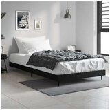 vidaXL Okvir za krevet crni 120 x 200 cm konstruirano drvo Cijene