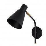 Opviq Zidna lampa SIVANI CRNA, metalna 14 x 36 x 40 cm, E27 W41, Sivani - MR-664 | shoptok.hr