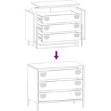 vidaXL Komoda olivno zelena 68x39x58,5 cm hladno valjano jeklo | Shoptok.si
