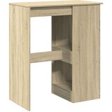 vidaXL Barski stol s držačima boja hrasta 90x47,5x103,5 cm drveni | shoptok.hr
