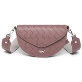 Vuch Torba Tricia Intrecciato Dusty Pink, 15 x 24 cm Slike