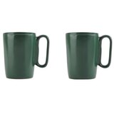 Vialli Design Temno sive lončene skodelice v kompletu 2 ks 250 ml Fuori – | Shoptok.si