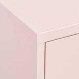  Ormarić za pohranu ružičasti 80 x 35 x 101,5 cm čelični | Shoptok.si