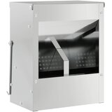 Hranilica za zečeve Srebrno 20 x 12,5 x 25 cm Cinkani čelik | shoptok.hr