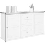 Hom`in KOMODA, siva, bela | Shoptok.si