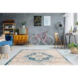Kayoom VINTAGE PREPROGA 160/230 cm tkano modra, krem barve | Shoptok.si