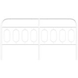  Metalno zamjensko uzglavlje bijelo 160 cm | shoptok.hr