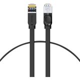 BZ Baseus Visokohitrostni Ploščati Ethernet Kabel CAT6 RJ45 1m - Črna, (21833126) | Shoptok.si