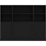  Visoki ormar Crni hrast 132x35 5x103 5 cm Konstruirano drvo | shoptok.hr