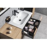 Sapho Stenska omarica brez umivalnika v hrastovem dekorju v naravni barvi 100x52 cm Cirasa – | Shoptok.si