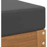 Vanjski otoman Čvrsto drvo akacije Prirodna | shoptok.hr
