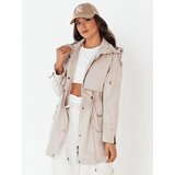 DStreet Kurtka damska parka BRENS ecru | Shoptok.si