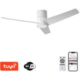  ZEVENTI - LED plafonski ventilator BARROSA LED/18W/230V Wi-Fi Tuya beo + daljinski upravljač | Eponuda.com