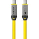 TACTICAL Fat Man 2.0 USB-C v USB-C kabel 60W rumene barve dolžine 1m Cene
