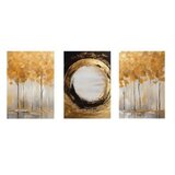 WALLXPERT Dekorativna uramljena MDF slika (3 komada) Mp3 00109 21 x 30 | Eponuda.com