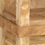 vidaXL Knjižna polica 50x30x180 cm trden mangov les | Shoptok.si