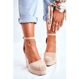Boto Braided Wedge Sandals Beige Avocado | Shoptok.si