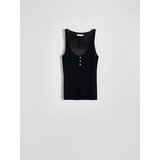 Reserved - Top s visokim udjelom viskoze - crno | shoptok.hr