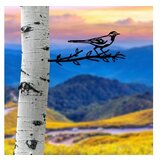 WALLXPERT decorative object figura bird on the branch 05 black | ePonuda.com