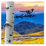 WALLXPERT Dekorativna figura Ptica na grani 05, 50x20 cm, 1,5 mm | Eponuda.ba