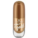 Essence Gel Nail Colour hitro sušeči lak za nohte s sijočim učinkom 8 ml Odtenek 62 heart of gold