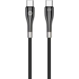 sleek kabl (usb-c -c) m 60W crni
